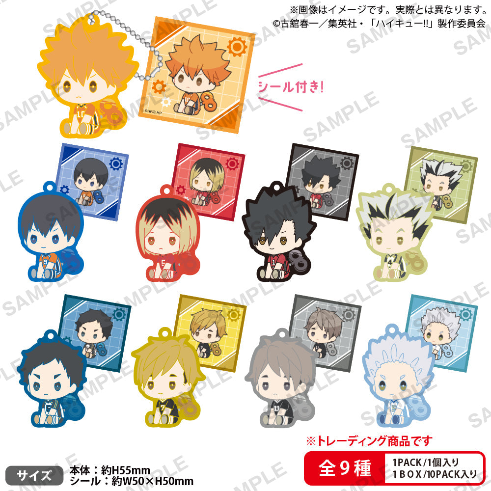 ハイキュー!!』ぺたっとねじまきらばーきーほるだー Vol.2 BOX