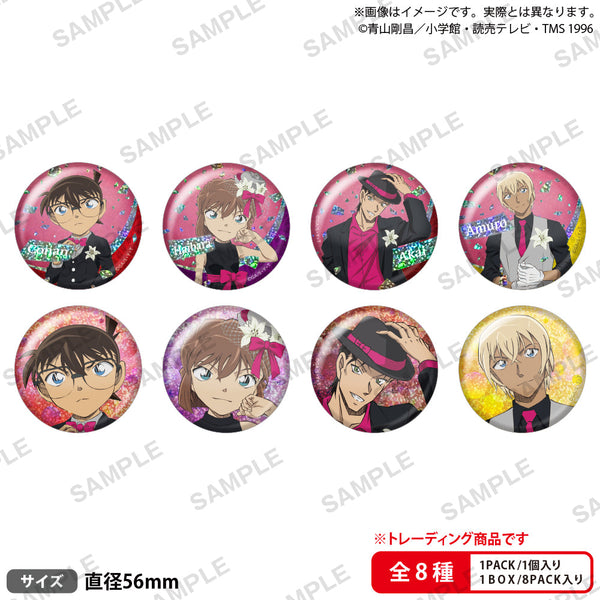『名探偵コナン』トレーディングホログラム缶バッジ ブラウスタイル ReカラーVer.【BOX】