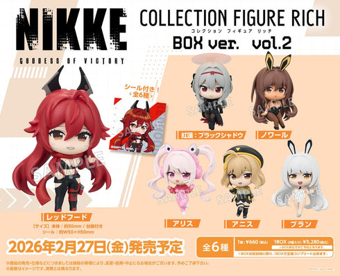 『勝利の女神:NIKKE』コレクションフィギュアRICH BOX Ver. Vol.2