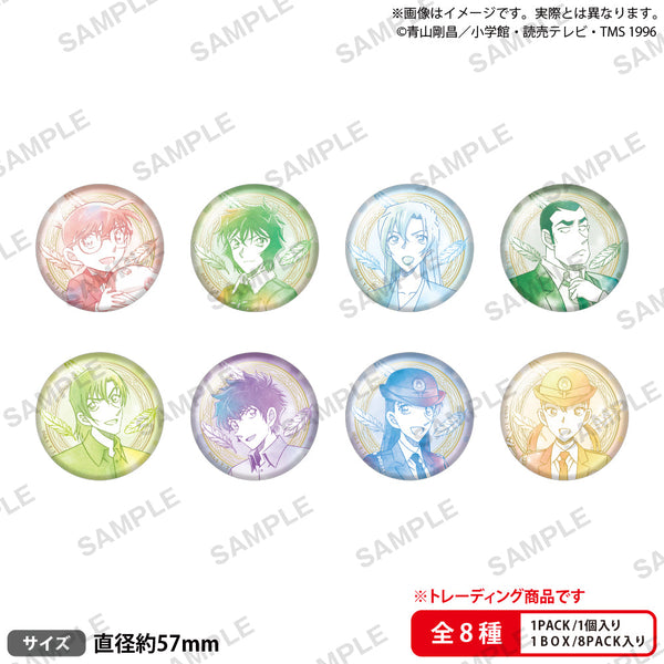 『名探偵コナン』トレーディングマット缶バッジ Water Color Ver.【BOX】