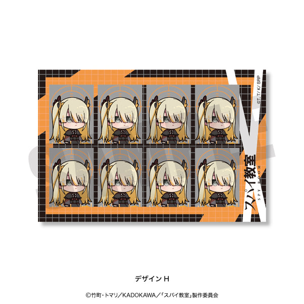 『スパイ教室』あにぽぷ 証明写真風ステッカー H エルナ