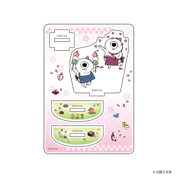『ゴブリン・ノーム・ホーン×emocafe』ネックビ ゆらゆらアクリルスタンドA