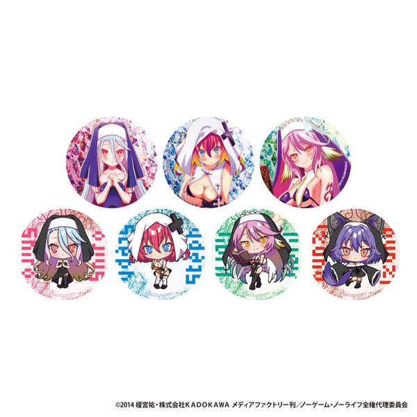 『ノーゲーム・ノーライフ』トレーディングホログラム缶バッジ【BOX】