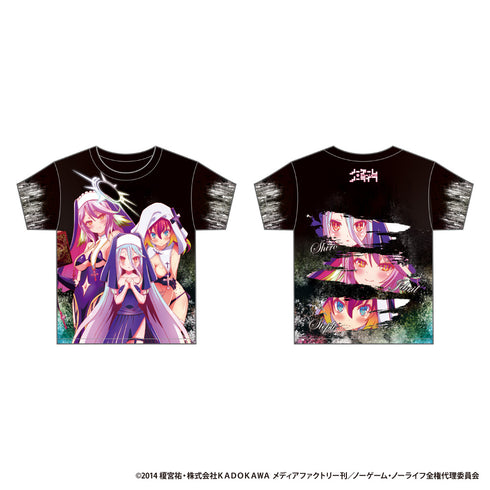 『ノーゲーム・ノーライフ』フルグラフィックTシャツ
