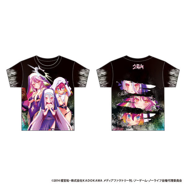 『ノーゲーム・ノーライフ』フルグラフィックTシャツ