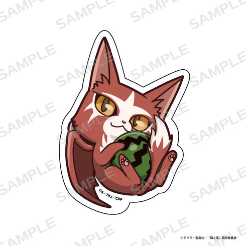 《猫与龙》模切贴纸【迷你角色 猫龙】