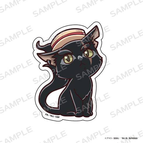 《猫与龙》模切贴纸【迷你角色 黑羽】