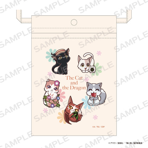 『猫と竜』サコッシュ