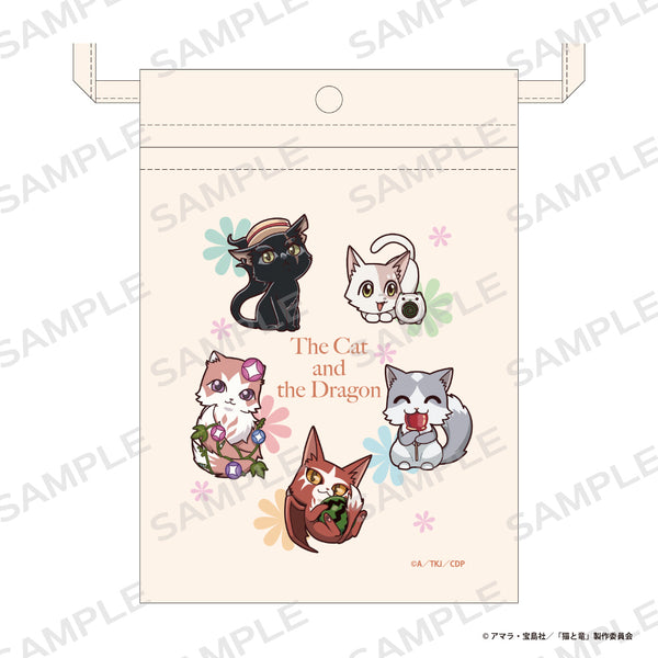 『猫と竜』サコッシュ