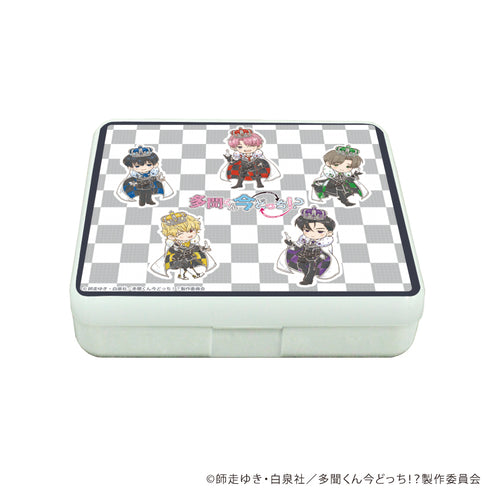 『多聞くん今どっち!?』小物ケース01/集合デザインチェスver.(グラフアートイラスト)