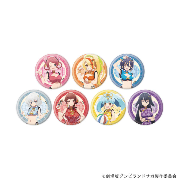 『ゾンビランドサガ ゆめぎんがパラダイス』缶バッジ03/コンプリートセット(全7種) チャイナ水着ver.(描き下ろしイラスト)