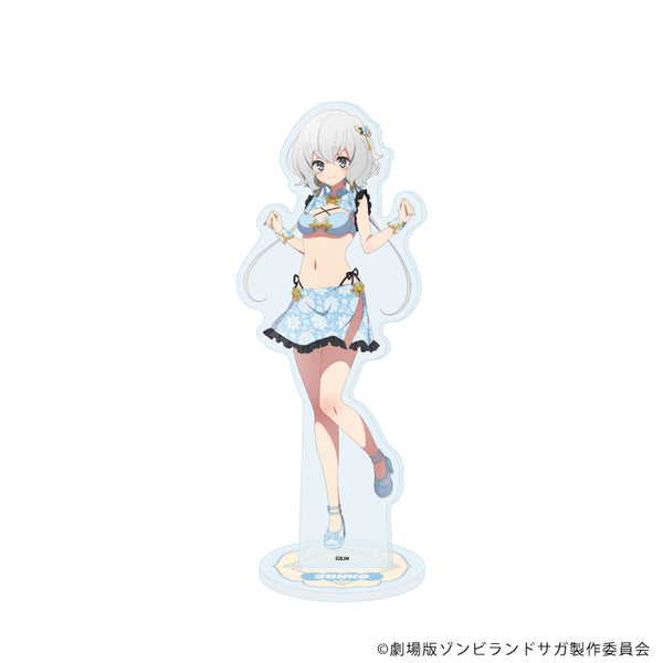 "Zombieland Saga: Yumeginga Paradise" Acrylic Stand No. 11: Junko Konno – Chinese-Style Swimsuit Ver. (Newly Drawn Illustration)