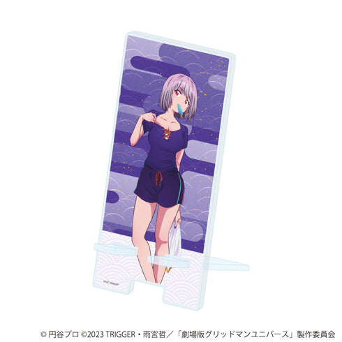 『グリッドマンユニバース』スマキャラスタンド25/新条アカネ お風呂上りver.(描き下ろしイラスト)