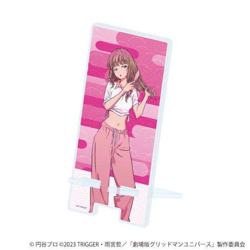 『グリッドマンユニバース』スマキャラスタンド26/南夢芽 お風呂上りver.(描き下ろしイラスト)