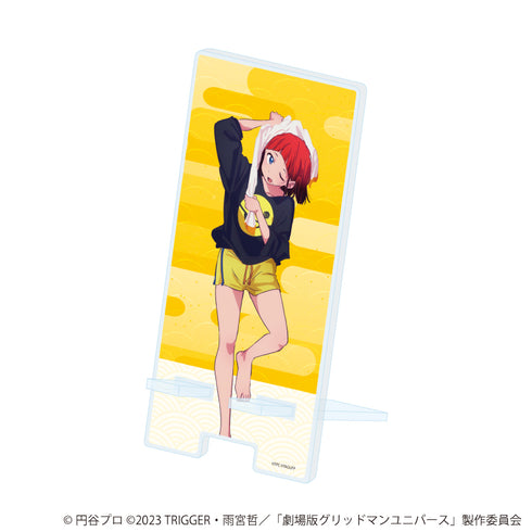 『グリッドマンユニバース』スマキャラスタンド27/飛鳥川ちせ お風呂上りver.(描き下ろしイラスト)