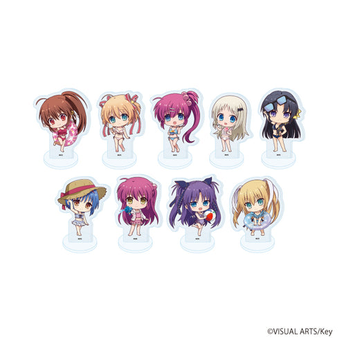 『リトルバスターズ!』アクリルぷちスタンド01/コンプリートセット(全9種)(ミニキャライラスト)
