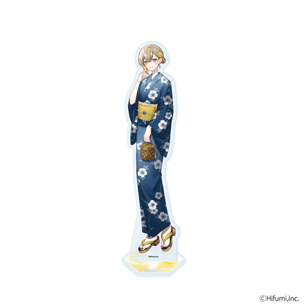 『藍月なくる棗いつき無來ナツメイツキ』アクリルスタンド02/棗いつき 浴衣ver.(描き起こしイラスト)