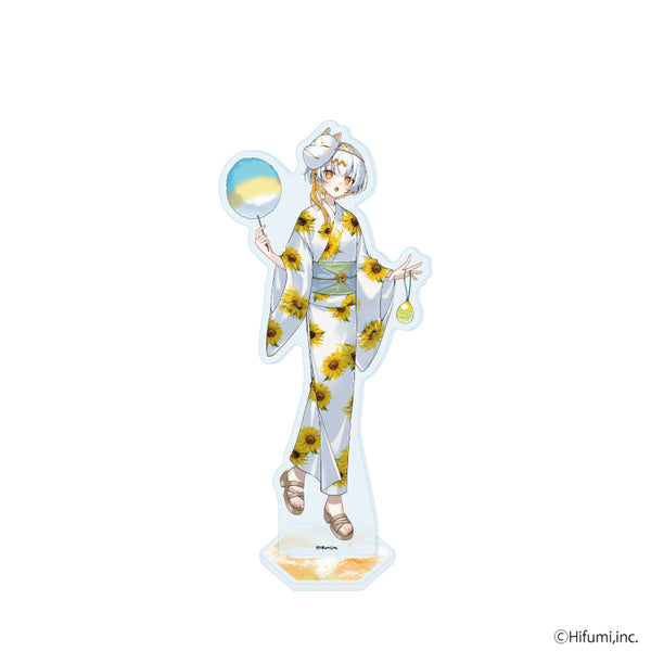 『藍月なくる棗いつき無來ナツメイツキ』アクリルスタンド04/ナツメイツキ 浴衣ver.(描き起こしイラスト)
