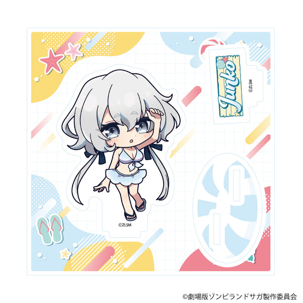 『ゾンビランドサガ ゆめぎんがパラダイス』アクリルスタンドプレート04/紺野純子 水着ver.(ミニキャライラスト)