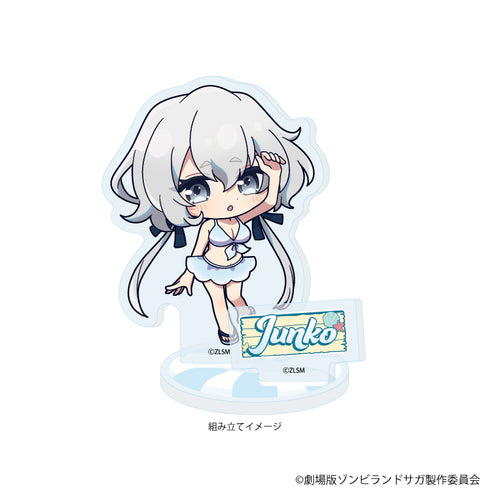 『ゾンビランドサガ ゆめぎんがパラダイス』アクリルスタンドプレート04/紺野純子 水着ver.(ミニキャライラスト)