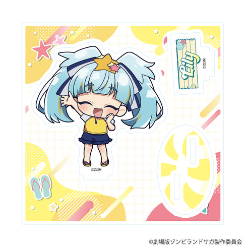 『ゾンビランドサガ ゆめぎんがパラダイス』アクリルスタンドプレート06/星川リリィ 水着ver.(ミニキャライラスト)