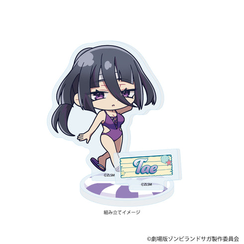 『ゾンビランドサガ ゆめぎんがパラダイス』アクリルスタンドプレート07/山田たえ 水着ver.(ミニキャライラスト)