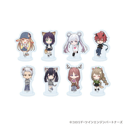 『超かぐや姫!』アクリルぷちスタンド01/ブラインド(全8種)(ミニキャライラスト)【BOX】【202608再販】