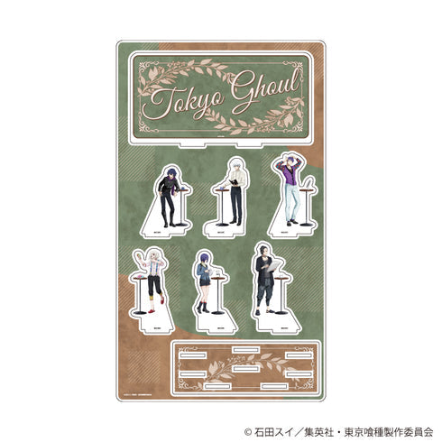 『東京喰種』プレミアム アクリルジオラマプレート01/集合デザイン 日常ver.(描き下ろしイラスト)【202608再販】