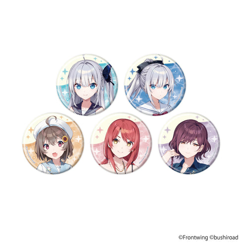 『GINKA』缶バッジ01/コンプリートセット(全5種)(公式イラスト)