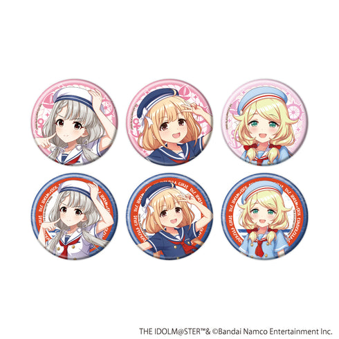 『アイドルマスター シンデレラガールズ』缶バッジ24/マリンセーラーver. コンプリートセット(全6種)(描き下ろしイラスト)