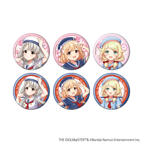 『アイドルマスター シンデレラガールズ』缶バッジ24/マリンセーラーver. コンプリートセット(全6種)(描き下ろしイラスト)