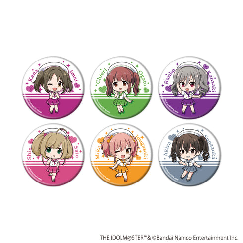 『アイドルマスター シンデレラガールズ』缶バッジ25/マリンセーラーver. コンプリートセット(全6種)(ミニキャライラスト)