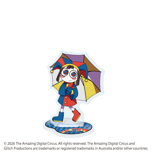 『アメイジング・デジタル・サーカス』アクリルスタンド07/雨ver. ポムニ(描き起こしイラスト)