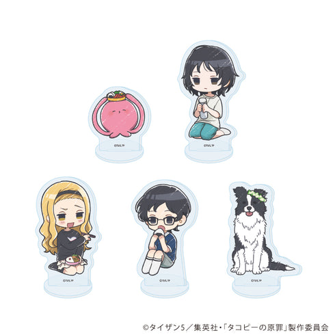 "The Original Sin of Takopy" Acrylic Mini Stand 02 / Picnic Ver. Complete Set (5 Varieties) (Graph Art Illustration)