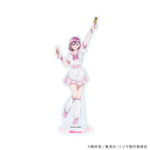 『2.5次元の誘惑』BIGアクリルスタンド01/天乃リリサ アイスパーラーver.(描き下ろしイラスト)