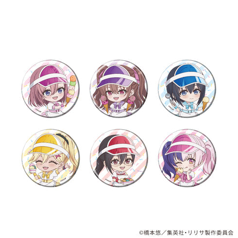 『2.5次元の誘惑』缶バッジ12/アイスパーラーver. ブラインド(全6種)(ミニキャライラスト)【BOX】【202609再販】