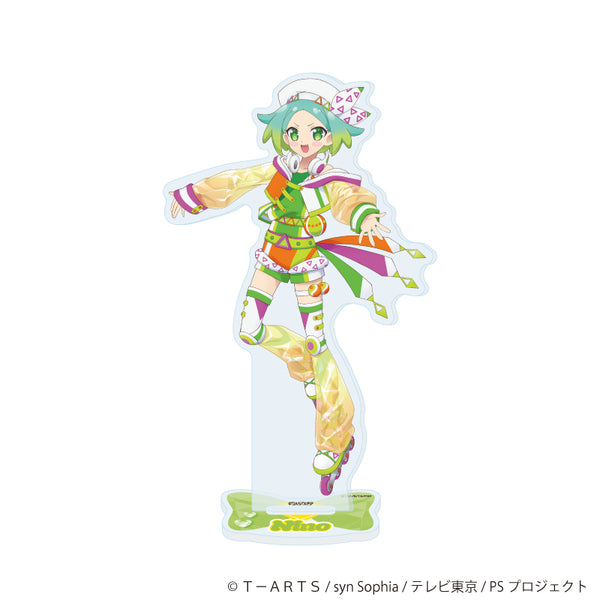 "Pretty Series" Acrylic Stand 09 / "In the Colors of the Rainbow" Outfit Arrangement Ver. (Newly Drawn Illustration)