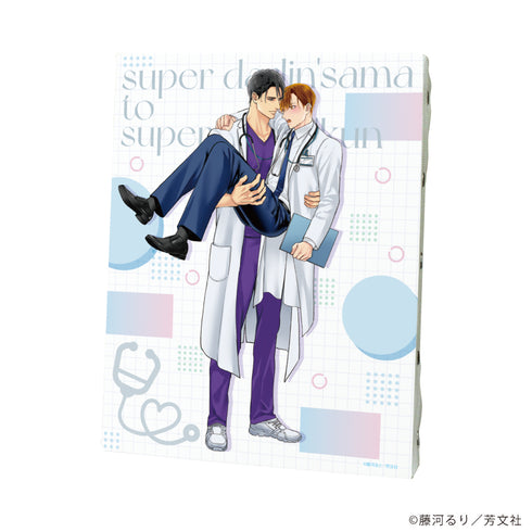 『スパダリさまとスパダリくん』キャンバスボード01/伊達鷹也&高倉陽斗(描き下ろしイラスト)