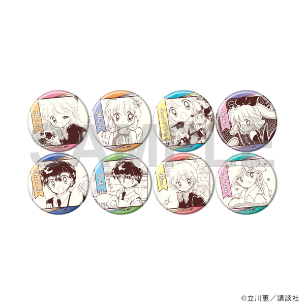 『怪盗セイント・テール』缶バッジ24/コンプリートセット(全8種)(公式イラスト)