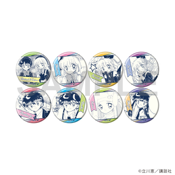 『怪盗セイント・テール』缶バッジ25/コンプリートセット(全8種)(公式イラスト)