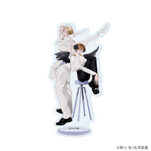 《今晚在床上等我》壓克力立牌01/藤資景虎&中條陽太(全新繪製插圖)