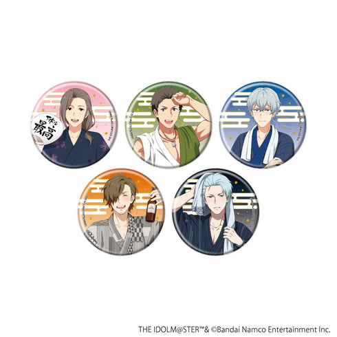 『アイドルマスター SideM』缶バッジ43/浴衣ver. コンプリートセット(全5種)(描き下ろしイラスト)