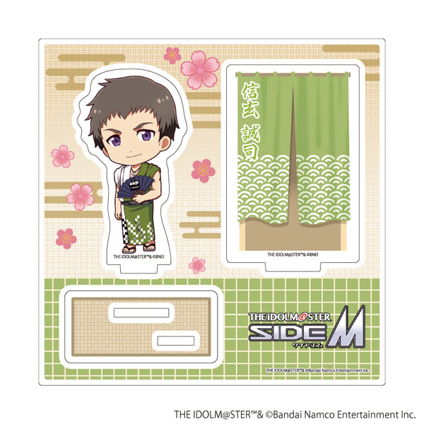 『アイドルマスター SideM』アクリルスタンドプレート12/信玄誠司 浴衣ver.(ミニキャライラスト)