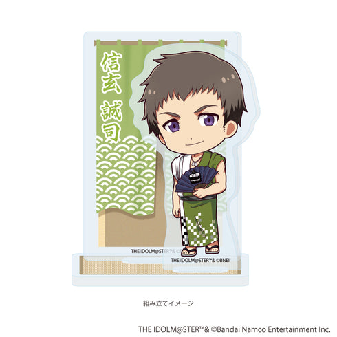 『アイドルマスター SideM』アクリルスタンドプレート12/信玄誠司 浴衣ver.(ミニキャライラスト)