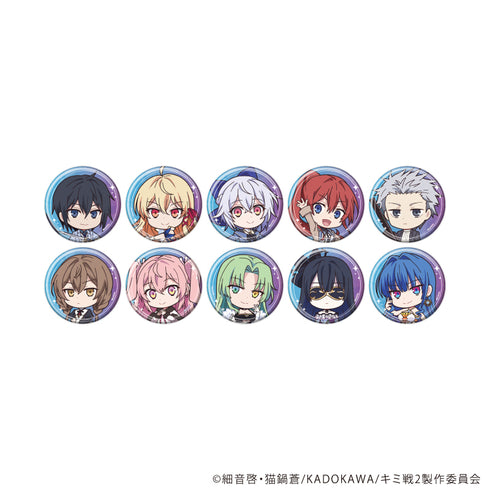 『キミと僕の最後の戦場、あるいは世界が始まる聖戦 Season II』缶バッジ02/コンプリートセット(全10種)(公式イラスト)