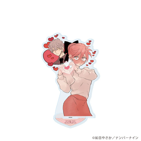 《我才完全不喜欢晴野先生》亚克力立牌05/早宫铃里&晴野光之助C(官方插画)