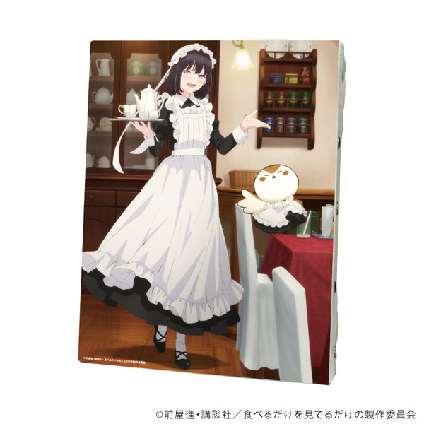 『メイドさんは食べるだけ』キャンバスボード01/A(描き下ろしイラスト)
