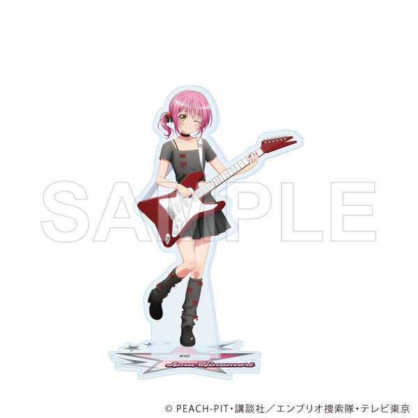 "Shugo Chara!" Acrylic Stand No. 20 / Amu Hinamori - Band Ver. (Newly Drawn Illustration)