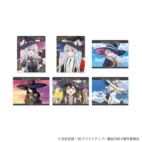 『魔女の旅々』アクリルカード01/コンプリートセット(全6種)(公式&描き下ろしイラスト)