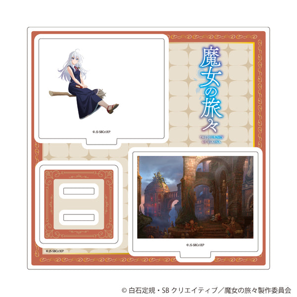 『魔女の旅々』アクリルスタンドプレート02/イレイナ Bデザイン(公式イラスト)